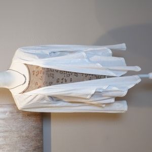 Velvet cotton blend light weight top